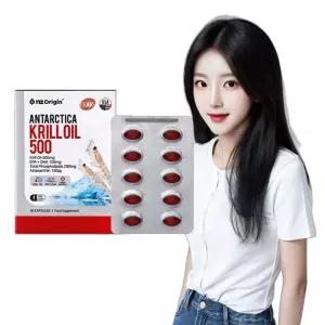 미국산 남극해 크릴오일 인지질 아스타잔틴 오메가3