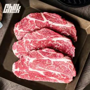 소고기 척아이롤 스테이크 구이세트 600g(척아이롤300g x 2팩)