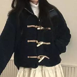 [하프클럽/]여성점퍼 뽀글이 떡볶이단추 점퍼 숏자켓 재킷 GD70