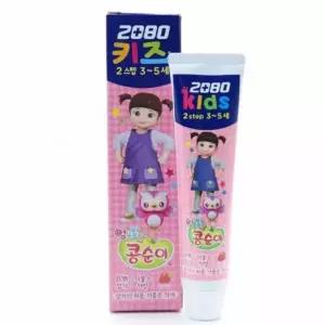 아동치약 유아 2080 치약 3살치약 용 어린이집치약 75g 유아저불소치약