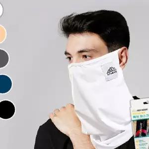 [메쉬마스크] 국산멀티스카프 아이스마스크 파크골프 쿨워머 쿨스카프 쿨마스크 햇빛가리개 자외선차단