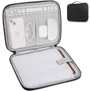 방수 충격 방지 핸들 가방 노트북 슬리브 케이스 Macbook Air 11 12 13 13.6 인치 M4 M3 M2 칩 Mac Book Pro 커버