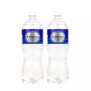 초정탄산수 1.5L x 12pet 음료수