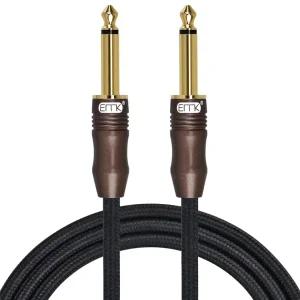 오디오 모노케이블 55잭 6.35mm TS 스피커 앰프 일렉기타 수-수 무산소동 케이블 5M