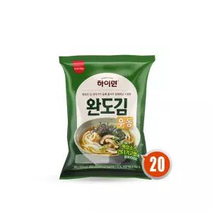 삼립 하이면 완도김 우동 205g x20개