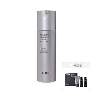 아이오페 맨 올데이 퍼펙트 톤업 올인원 120ml, 1개+증정(맨 베이직 3종 키트, 1개)