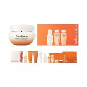 설화수 NEW 탄력크림EX 기획세트 75ml, 1개+증정(베티핑거 텀블러 450ml 포함 11종 샘플+쇼핑백)