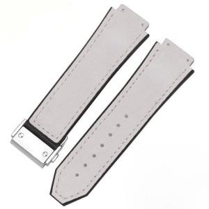 위블로 빅뱅 시계 호환 26x19mm 러버 밴드 레더 스트랩 우레탄 젤리 가죽 시계줄