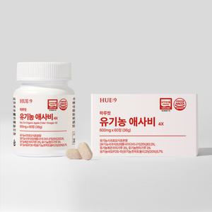 애사비 초산균 사과초모식초 오가닉산 식초 애플사이다비니거 알약 캡슐 정제