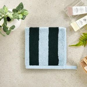 [모던하우스] 모던하우스 볼드 스트라이프 핸드타월 GREEN 34X34cm 65g BG0124066