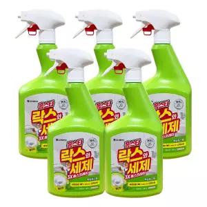 엘지생활건강 홈스타 락스와세제 3X 폼스프레이 후레쉬향 900ml 5개 / 욕실청소 세정제
