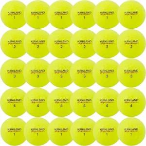 커클랜드 특A+, A 컬러 혼합 로스트볼 30알