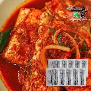 [별미가] 남해별미 영양가득 먹기편한 손질 국내산 토막갈치 200g x 10팩