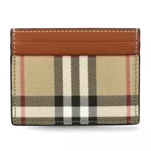 버버리 BURBERRY 25 Check Card Holder 8094426) 체크 카드지갑)