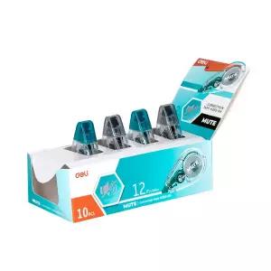 DELI EH360 저소음대용량수정테이프(5mm*12m/N3760836), 4개