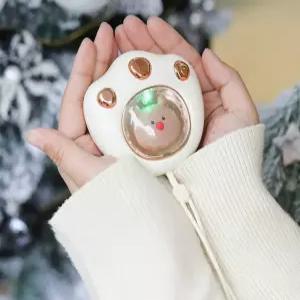 냥이 충전식 손난로 곰발바닥 핫팩 핸디워머 한파대비