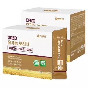 아임힐링 오르조 유기농 보리차 100포 x2박스