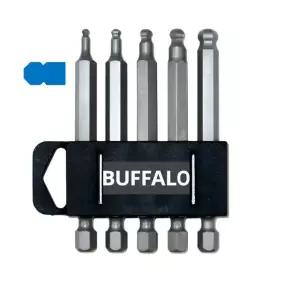 대만산 세신 충전임팩 드릴 비트 세트 5PCS SB-BBS75 볼 육각렌치비트