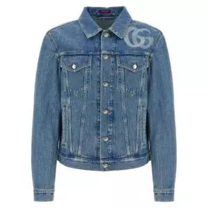 구찌 MUST IT_GUCCI 레이저 더블 G 데님 재킷 815625 XDC6W 4492)