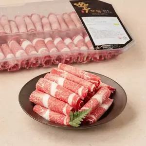 [냉동] 한우 우설 알목심 바로구이 모둠 400g