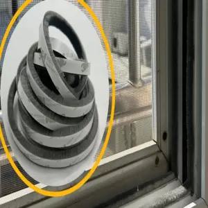 샷시틈새막이 9MM X 5M 샷시모헤어 우풍차단 방충망모헤어 창문바람막이