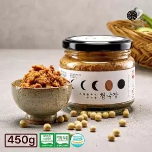 [순창 문옥례 식품][체험특가]우리콩 청국장 420g 유리용기