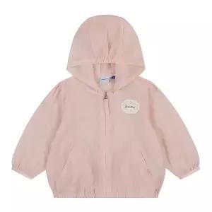 [압소바](마산점)(26년 S/S 백일.돌선물) 로렐 후드 화섬 점퍼 2종택1