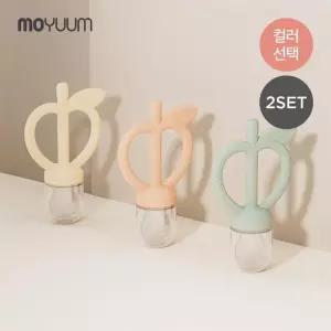 모윰 애플피치 치발기 과즙망 2개세트 (실리콘망1단계+2단계포함) 983157