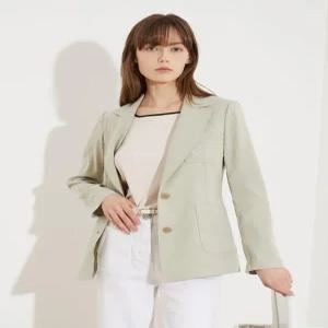 [올리비아로렌]자수포인트 투버튼 자켓___VOCFU3M3131