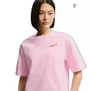 나이키 IV3241 663 여성티셔츠 여자반팔 NSW 여성 오버사이즈 미드 크롭 티셔