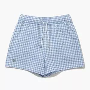 르꼬끄 반바지 KQF QQ222OHP51-LBL 여성 크링클 시어서커 3.5부 숏팬츠 LIGHT BLUE