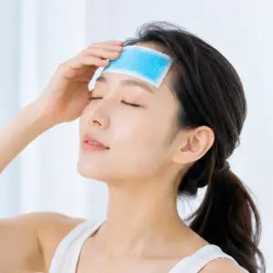 쿨링패치 100매입 이마에 붙이는 쿨팩 아이스패치 얼음 쿨링팩 냉찜질