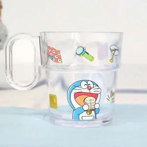 아크릴컵 음료컵 손잡이 220ML 굿즈 스택 캐릭터