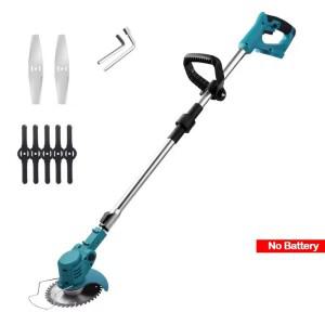 무선 예초기 휴대용 트리머 Makita 호환 18V 배터리 조정 가능 도구