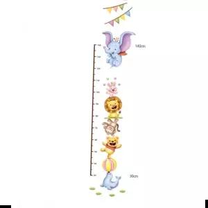 교육완구 아기 코끼리 데코 어린이 신장계 완구 키재기 스티커