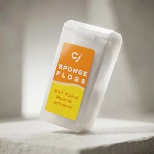 스폰지치실 치과용 200야드 두꺼운치실 스펀지치실 치과전용 굵은치실 sponge floss 큰치실 슈퍼플로스st