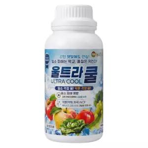 울트라쿨 500ml 일소방지제 탄산칼슘 대체 일소 고온 피해 예방 사과 감귤 배 고추 체리 열과 방지