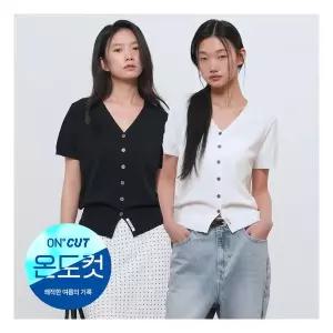 [제너럴아이디어] WOMAN 온도컷 쿨 에센셜 하프 가디건 [4COL] / GF2LKC541 3360356