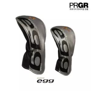 PRGR 2024 슈퍼에그 에볼루션 남성용 오리지널 우드 유틸리티 헤드커버