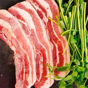 [육중대] 듀록 흑돼지 삼겹살 500g x 4팩 (총2kg)