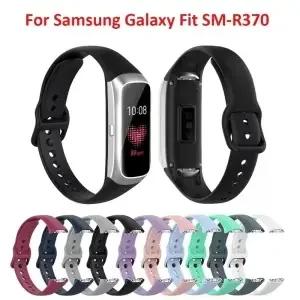 삼성 핏 SMR370 스포츠 스트랩 SM R370 밴드 교체 스마트 워치 팔찌 코레아용