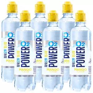 파워오투 망고 500ml x 6개 / 음료수 이온음료