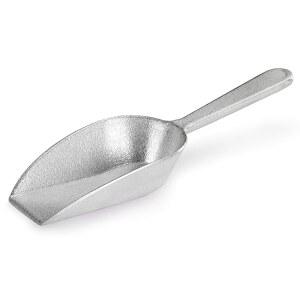 스타 푸드 스쿱 밀가루 알루미늄 서비스 7온스 실버 아이스 주조 원피스 플랫 유틸리티