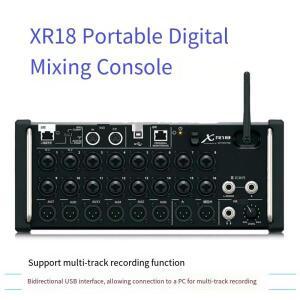 XR18 태블릿 제어 디지털 오디오 믹서 시스템 라인 어레이 스피커용 DSP가 포함 전문 DJ 콘솔