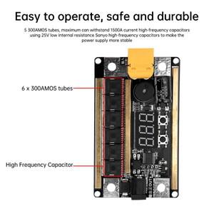 GX591 리튬 배터리 스폿 용접기 DIY 키트, 휴대용 미니 제어 보드, 18650 셀 8-24V 99 속도