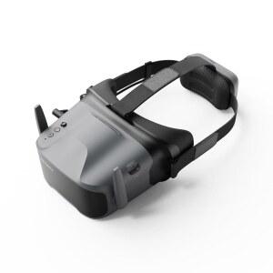1080P 해상도의 BETAFPV VR04 HD FPV 고글 4.5인치 화면 LCD 마이크로 SD 슬롯 최대 3시간까지 2 600mAh 리포 배터리 2개 조절가능 헤드밴드 P1 에어 유닛 VTX용 녹화 재생 지원