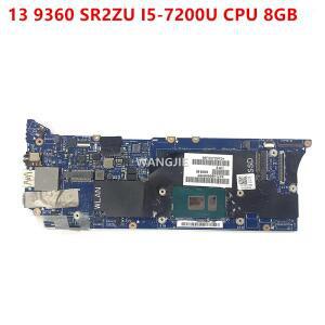 CN-0G736N 0P82X5 DELL XPS 13 9360 노트북 마더보드 CN-0T9VPC CAZ00 LA-D841P W/100% 테스터기됨
