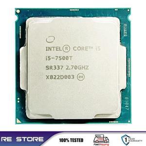 Intel Core i5 7500T 2.7GHz 쿼드 코어 LGA 1151 CPU 프로세서