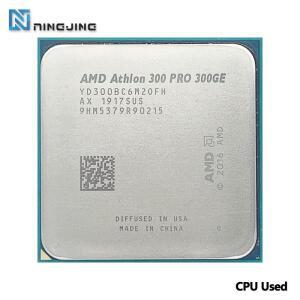 AMD 애슬론 X2 PRO 300GE 3.4 GHz 듀얼 코어 쿼드 스레드 CPU YD300BC6M2OFH 소켓 AM4