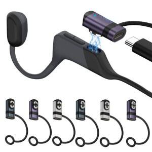 자기 충전기 골전도 헤드폰 충전 유형-C 어댑터 Shokz AS800/S803/S810/S710 용 분실 방지 헤드셋 커넥터